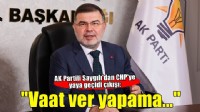 AK Partili Saygılı, Karşıyaka İskele önündeki yaya geçidi üzerinden CHP'ye yüklendi