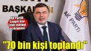 AK Partili Saygılı: Toplanan kalabalık 70 bin civarıyla sınırlı kaldı