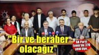 AK Partili Saygılı, farklı partilerden AK Parti'ye katılan 370 kişiye rozet taktı