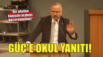 AK Partili Yıldız'dan CHP'li Güç'e okul yanıtı!