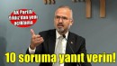 AK Partili Yıldız'dan CHP'li Özkan'a yeni cevap!