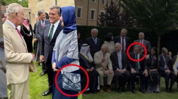 Abdullah Gül'ün eşinin çantası İngiltere'de gündem oldu