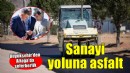 Aliağa’nın sanayi yoluna iki kilometrelik asfalt