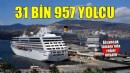 Alsancak Limanı, yılın ilk 4 ayında 31 bin 957 yolcuyu ağırladı