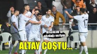 Altay, Alsancak'ta coştu