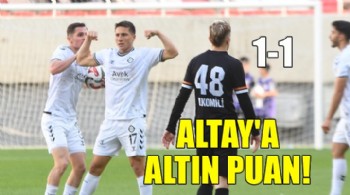 Altay Çoruhlu'ya yenilmedi, avantaj yakaladı