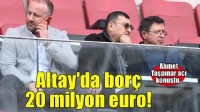 Altay'da Ahmet Taşpınar acı konuştu