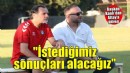 Altay'da Başkan Sinan Kanlı takıma inanıyor