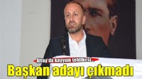 Altay'da kayyum tehlikesi, başkan adayı çıkmadı