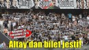 Altay'dan bilet jesti
