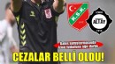 Altaylı ve Karşıyakalı futbolcuların cezaları açıklandı