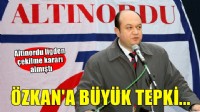 Altınordu'da Seyit Mehmet Özkan'a büyük tepki