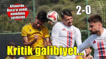 Altınordu derbide Buca'yı yendi