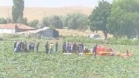 Ankara'da eğitim helikopteri düştü: Yaralılar var