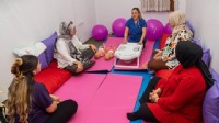 Annelere güvenli doğum dersi