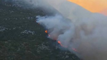 Antalya'da orman yangını: Havadan ve karadan müdahale sürüyor
