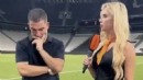 Arda Turan Ukraynalı spikeri bu kez şaşırttı