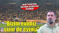 Arda Turan'dan Göztepe taraftarına teşekkür