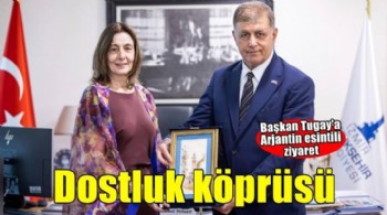 Arjantin Başkonsolosu Vivas’tan Başkan Tugay’a ziyaret