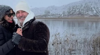 Arzum Onan'dan sevgilisi Orkan Özkan ile romantik paylaşım