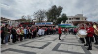 Atatürk’ün Foça'ya gelişinin 92. yılı yürüyüş ve törenle kutlandı