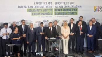 Avrupalı belediye başkanlarına İmamoğlu engeli