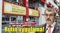 Bakan Tekin'den İzmir'deki okullarda 'dini ve siyasi sorgu' açıklaması: Rutin uygulama!