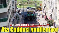 Balçova Ata Caddesi tamamen yenileniyor