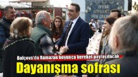 Balçova Belediyesi’nden Ramazan’da dayanışma sofraları