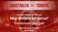 Balçova'da milli heyecan dev ekrana taşınıyor