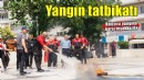 Balçova’da yangına karşı tatbikat