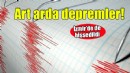 Balıkesir'de üst üste depremler... İzmir'de de hissedildi!