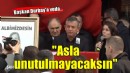 Başkan Durbay'a veda... Lal Denizli: Asla unutulmayacaksın