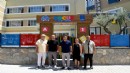 Başkan Günel hizmet ekibi ile sahada