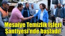 Başkan Kınay mesaiye Temizlik İşleri Şantiyesi'nde başladı!