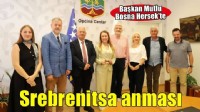 Başkan Mutlu, Bosna Hersek’te Srebrenitsa’nın acısına ortak oldu