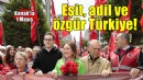 Başkan Mutlu: Eşit, adil ve özgür bir Türkiye’yi emekle kuracağız