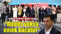 Başkan Ömer Günel'den 'Hukuk, adalet ve sosyal belediyecilik' vurgusu...