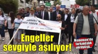 Başkan Pehlivan: Mesele engelleri sevgiyle birlikte aşabilmektir