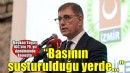 Başkan Tugay: Basının susturulduğu yerde halk susturulmuştur