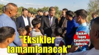 Başkan Tugay Çırpı’da halkla buluştu