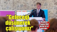 Başkan Tugay: 'Geleceği düşünerek çalışıyoruz'