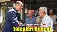 Başkan Tugay Güzelbahçe'de esnaf ve vatandaşlarla buluştu