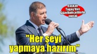 Başkan Tugay: Her zaman Güzelbahçe halkının yanında olacağım
