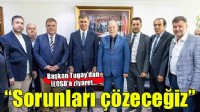 Başkan Tugay İEOSB yönetimi ile bir araya geldi