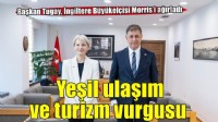 Başkan Tugay, İngiltere Büyükelçisi Morris’i ağırladı: ''Geleceğimizi güvence altına almalıyız