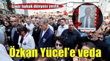 Başkan Tugay, Özkan Yücel'e son görevini yerine getirdi