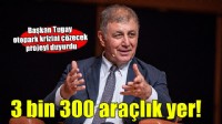 Başkan Tugay açıkladı... İzmir'de otopark sorununu çözecek proje!