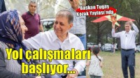 Başkan Tugay'dan Bergama'ya yol sözü