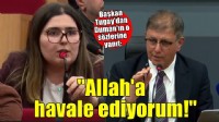 Başkan Tugay'dan Duman'ın o sözlerine yanıt: Allah'a havale ediyorum!